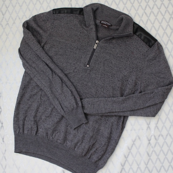 michael kors sweaters mens grey